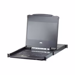 ATEN CL6708MW, 1920 x 1080 pixels, Full HD, Grille de montage, 29,26 W, 1U, Noir