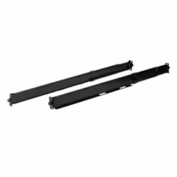 ATEN Kit de montage 2-en-1U avec Installation facile, Kit de montage, Noir, 1U, CL3800/CL3700/CL3100, 78 cm, 105 cm
