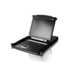 ATEN CL5708N commutateur écran, clavier et souris Grille de montage Noir