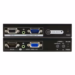 ATEN VE200 extension audio/video Noir