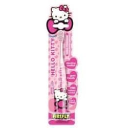 Brosse à dents électrique - HELLO KITTY - Enfant 6 ans et plus - Couleur rose - Piles incluses - Fille