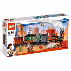 Lego - 7597 - Jeux de construction - lego toy story - Course poursuite dans le train du Far West