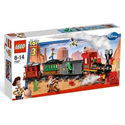 Lego - 7597 - Jeux de construction - lego toy story - Course poursuite dans le train du Far West