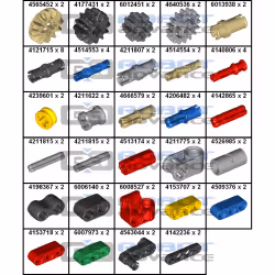 LEGO Pack De Remplacement LME 1