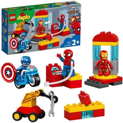 Jouet de construction - LEGO® - 10921 - DUPLO - Labo des Super-Héros - Iron Man et Spider-Man