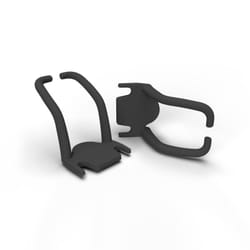 PATCHBOX PBCX8K range-câbles Support Support de câbles Noir 4 pièce(s)