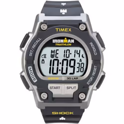 Montre - Timex - Ironman T5K1959J - Résine - Digital - Étanchéité 10 Atm