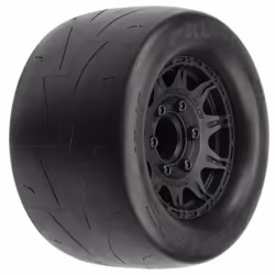 Pro-Line Racing Prime, Ensemble de roues et de pneus, Nylon, Caoutchouc, Noir