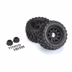 Pro-Line Racing Badlands MX38 pièce et accessoire pour modèle radiocommandé Ensemble de roues et de pneus