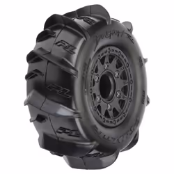 Pro-Line Racing PRO1018510, Ensemble de roues et de pneus, Noir