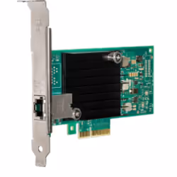 Intel X550T1BLK, Interne, Avec fil, PCI Express, Ethernet, 8000 Mbit/s, Noir, Vert