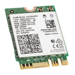 Intel ® Wi-Fi 6 AX200 (Gig+)