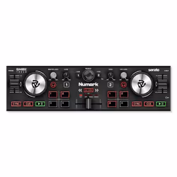 Numark DJ2GO2 Touch, Mini-USB B, 6,3 mm, USB, Windows 10, Windows 7, Windows 8.1, Mac OS X 10.11 El Capitan, Mac OS X 10.12 S ...