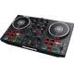 NUMARK PARTYMIX2 - Controleur DJ 2 voies 8 pads avec carte son et lumières