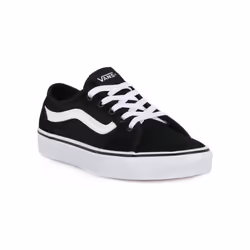 Baskets Vans Filmore Decon Femme Noir/Blanc - Textile - Lacets