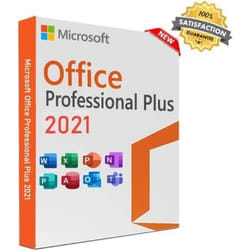 Clé dactivation - Microsoft Office 2021 - Professionnel Plus - 1 PC - Téléchargement - Licence authentique