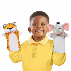 COFFRET 6 MARIONNETTES SAFARI Melissa & Doug - Vue supplémentaire 4