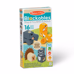 Melissa & Doug LES ANIMAUX DE LA FORÊT - 16 PIÈCES - BLOCKABLES - Vue supplémentaire 3