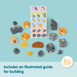 Melissa & Doug LES ANIMAUX DE LA FORÊT - 16 PIÈCES - BLOCKABLES - Vue supplémentaire 8