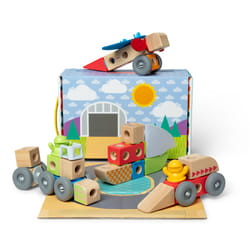 Melissa & Doug LES VÉHICULES - 54 PIÈCES - BLOCKABLES