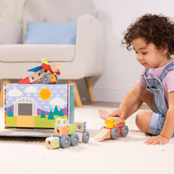 Melissa & Doug LES VÉHICULES - 54 PIÈCES - BLOCKABLES