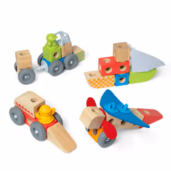 Melissa & Doug LES VÉHICULES - 54 PIÈCES - BLOCKABLES - Vue supplémentaire 4