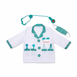 PACK DOCTEUR COSTUME + ACCESSOIRES Melissa & Doug - Vue supplémentaire 6