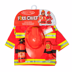 Melissa & Doug PACK POMPIER COSTUME + ACCESSOIRES, Chine, 399 mm, 95 mm, 600 mm, CE