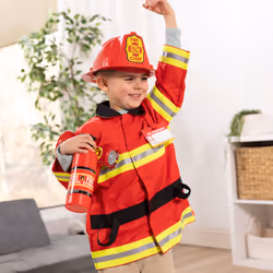 Melissa & Doug PACK POMPIER COSTUME + ACCESSOIRES