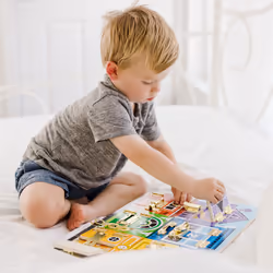 PLANCHE D'ACTIVITES AVEC LOQUETS Melissa & Doug (barquette) - Vue supplémentaire 2