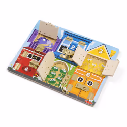 PLANCHE D'ACTIVITES AVEC LOQUETS Melissa & Doug (barquette) - Vue supplémentaire 3