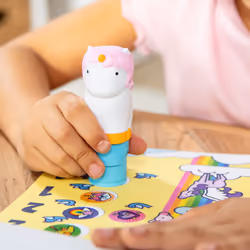 PACK TAMPON D'AUTOCOLLANTS + BLOC D'ACTIVITÉS STICKER WOW! Melissa & Doug (assort)(barquette) - Vue supplémentaire 3