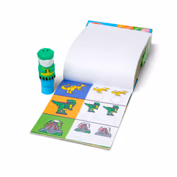PACK TAMPON D'AUTOCOLLANTS + BLOC D'ACTIVITÉS STICKER WOW! Melissa & Doug (assort)(barquette) - Vue supplémentaire 4