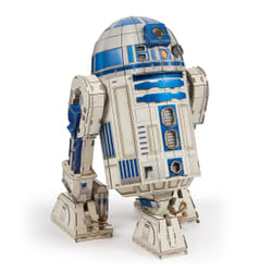 4D BUILD - Puzzle 3D STAR WARS - Maquette Star Wars 201 Pièces - Droide R2D2 Inspiré de la Saga - Puzzle Adulte et Jeu de Construction à Collectionner - Maquette à Construire - Jeu Enfant 12 ans et +