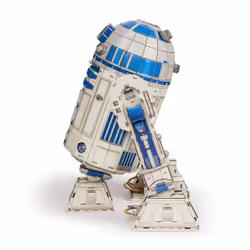 4D BUILD - Puzzle 3D STAR WARS - Maquette Star Wars 201 Pièces - Droide R2D2 Inspiré de la Saga - Puzzle Adulte et Jeu de Construction à Collectionner - Maquette à Construire - Jeu Enfant 12 ans et + - Vue supplémentaire 6