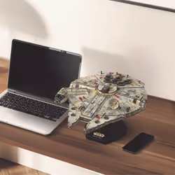 4D BUILD - Puzzle 3D STAR WARS - Maquette Star Wars 223 Pièces - Faucon Millenium Inspiré de la Saga - Puzzle Adulte - Jeu Construction à Collectionner - Maquette à Construire - Jeu Enfant 12 ans et + - Vue supplémentaire 5