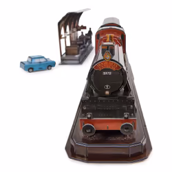 4D Build, Puzzle 3D Harry Potter Poudlard Express 181 pièces 76,2 cm de long | Cadeaux Harry Potter décoration de bureau | Puzzles 3D pour adultes et adolescents à partir de 12 ans