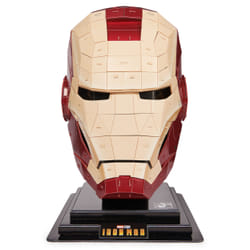 Spin Master 4D BUILD - Puzzle Marvel 3D - Maquette Avengers 96 Pièces - Casque Iron Man Inspiré de la Saga - Puzzle Adulte et Jeu de Construction à Collectionner - Maquette à Construire - Jeu Enfant 12 ans et +