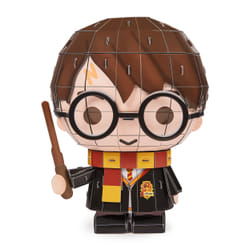 Spin Master 4D BUILD - Puzzle Harry Potter 3D - Jeu Harry Potter 87 Pièces Maquette à Construire - Harry Potter Style Manga - Puzzle Adulte et Jeu de Construction à Collectionner - Jeu Enfant 12 ans et +