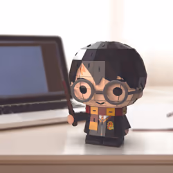 Spin Master 4D BUILD - Puzzle Harry Potter 3D - Jeu Harry Potter 87 Pièces Maquette à Construire - Harry Potter Style Manga - Puzzle Adulte et Jeu de Construction à Collectionner - Jeu Enfant 12 ans et + - Vue supplémentaire 5