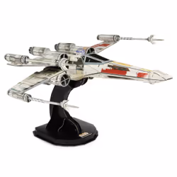 4D BUILD - Puzzle 3D STAR WARS - Maquette Star Wars 160 Pièces - X-Wing Inspiré de la Saga - Puzzle Adulte et Jeu de Construction à Collectionner - Maquette à Construire - Jeu Enfant 12 ans et +