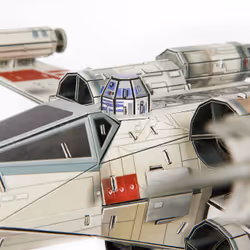 4D BUILD - Puzzle 3D STAR WARS - Maquette Star Wars 160 Pièces - X-Wing Inspiré de la Saga - Puzzle Adulte et Jeu de Construction à Collectionner - Maquette à Construire - Jeu Enfant 12 ans et + - Vue supplémentaire 4