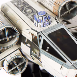 4D BUILD - Puzzle 3D STAR WARS - Maquette Star Wars 160 Pièces - X-Wing Inspiré de la Saga - Puzzle Adulte et Jeu de Construction à Collectionner - Maquette à Construire - Jeu Enfant 12 ans et + - Vue supplémentaire 5