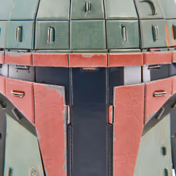 4D BUILD - Puzzle 3D STAR WARS - Maquette Star Wars 93 Pièces - Casque Boba Fett Inspiré Saga - Puzzle Adulte - Jeu de Construction à Collectionner - Maquette à Construire - Jeu Enfant 12 ans et +