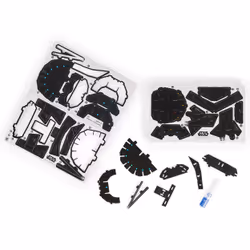 4D BUILD - Puzzle 3D STAR WARS - Maquette Star Wars 83 Pièces - Casque Dark Vador Inspiré Saga - Puzzle Adulte - Jeu de Construction à Collectionner - Maquette à Construire - Jeu Enfant 12 ans et + - Vue supplémentaire 4