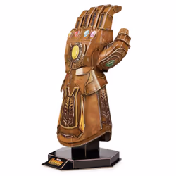 4D BUILD - Puzzle Marvel 3D - Maquette Avengers 142 Pièces - Gant de l'Infini Thanos Saga - Puzzle Adulte et Jeu de Construction à Collectionner - Maquette à Construire - Jeu Enfant 12 ans et + - Vue supplémentaire 4
