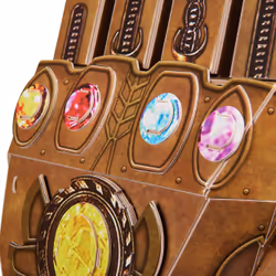4D BUILD - Puzzle Marvel 3D - Maquette Avengers 142 Pièces - Gant de l'Infini Thanos Saga - Puzzle Adulte et Jeu de Construction à Collectionner - Maquette à Construire - Jeu Enfant 12 ans et + - Vue supplémentaire 5