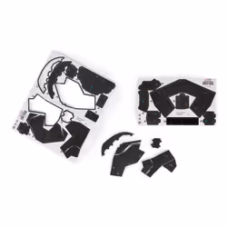 Spin Master 4D Build, Puzzle 3D Marvel Black Panther 82 pièces avec support | Décoration de bureau Black Panther Wakanda Forever | Puzzles 3D pour adultes et adolescents à partir de 12 ans