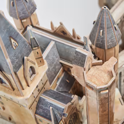4D Build, Puzzle 3D Harry Potter Château de Poudlard 209 pièces | Cadeaux Harry Potter décoration de bureau | Jouets de construction | Puzzles 3D pour adultes et adolescents à partir de 12 ans - Vue supplémentaire 5