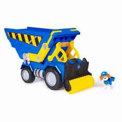Rubble & Crew Bark Yard Deluxe Dump Truck, Camion benne, 3 an(s), Plastique, Noir, Bleu, Jaune
